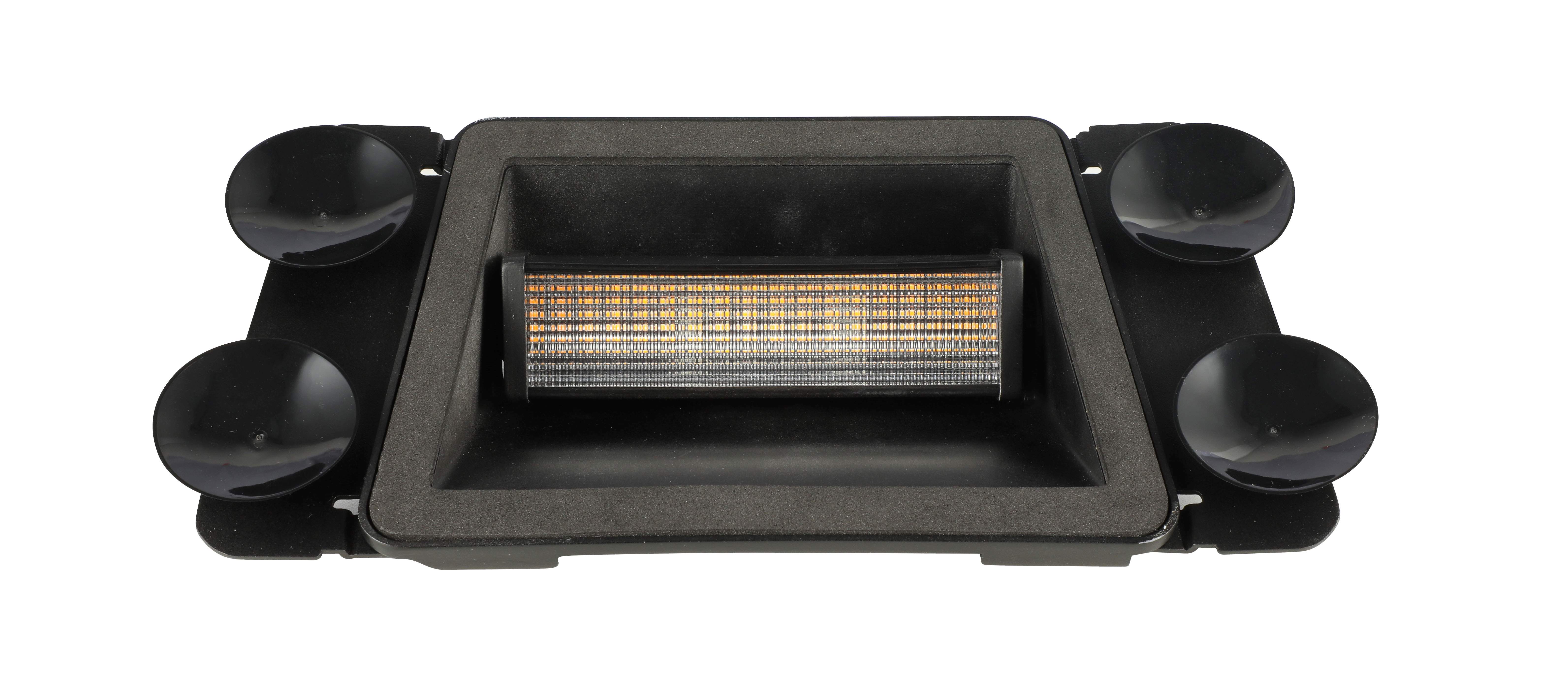 PREDATOR LED vnútorné, 18x LED 1,5 W, 12/24V, oranžový, ECE R65