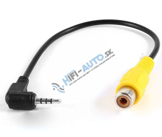 Video prevodník z 2,5mm jack na cinch