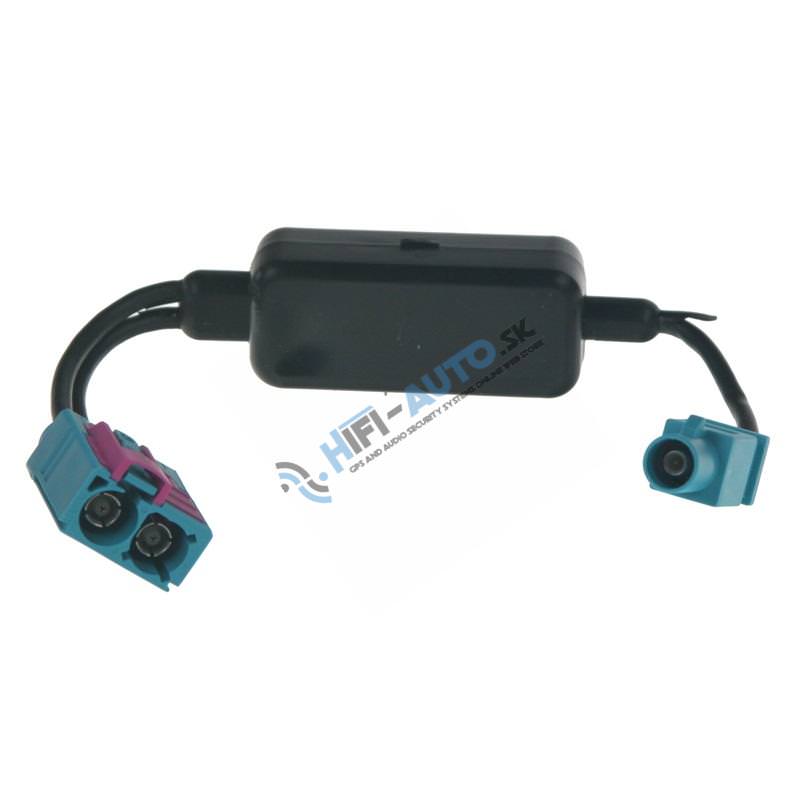 Anténny adaptér double FAKRA samica/1x FAKRA samec