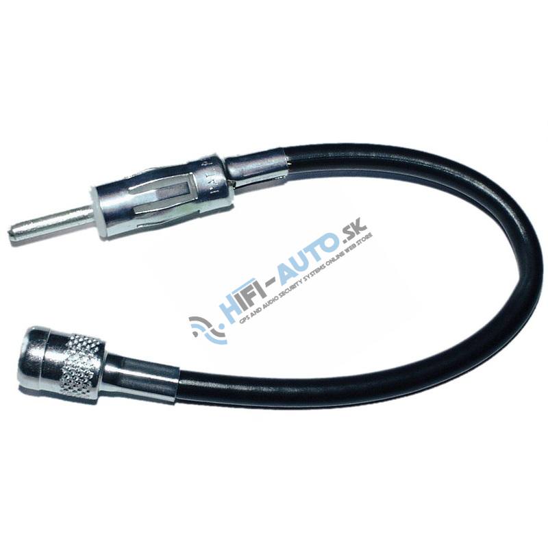 Anténny adaptér ISO-DIN s káblom 18 cm