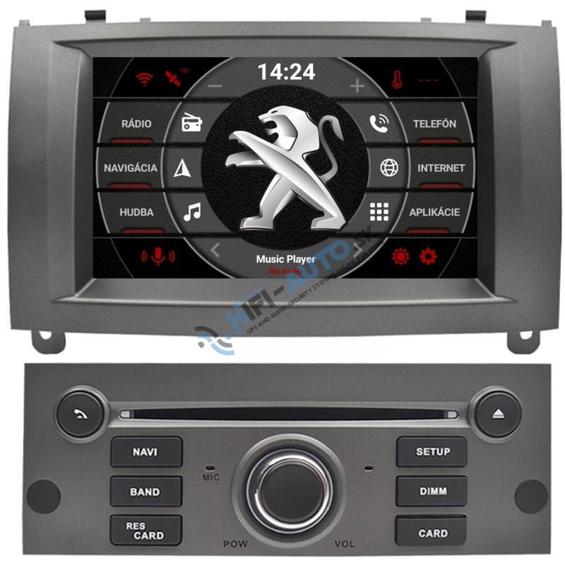 ANDROID 15 Peugeot 407 autorádio