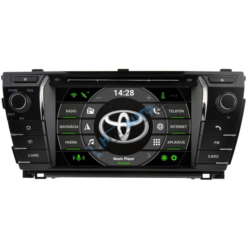 ANDROID 14 Toyota Corolla autorádio