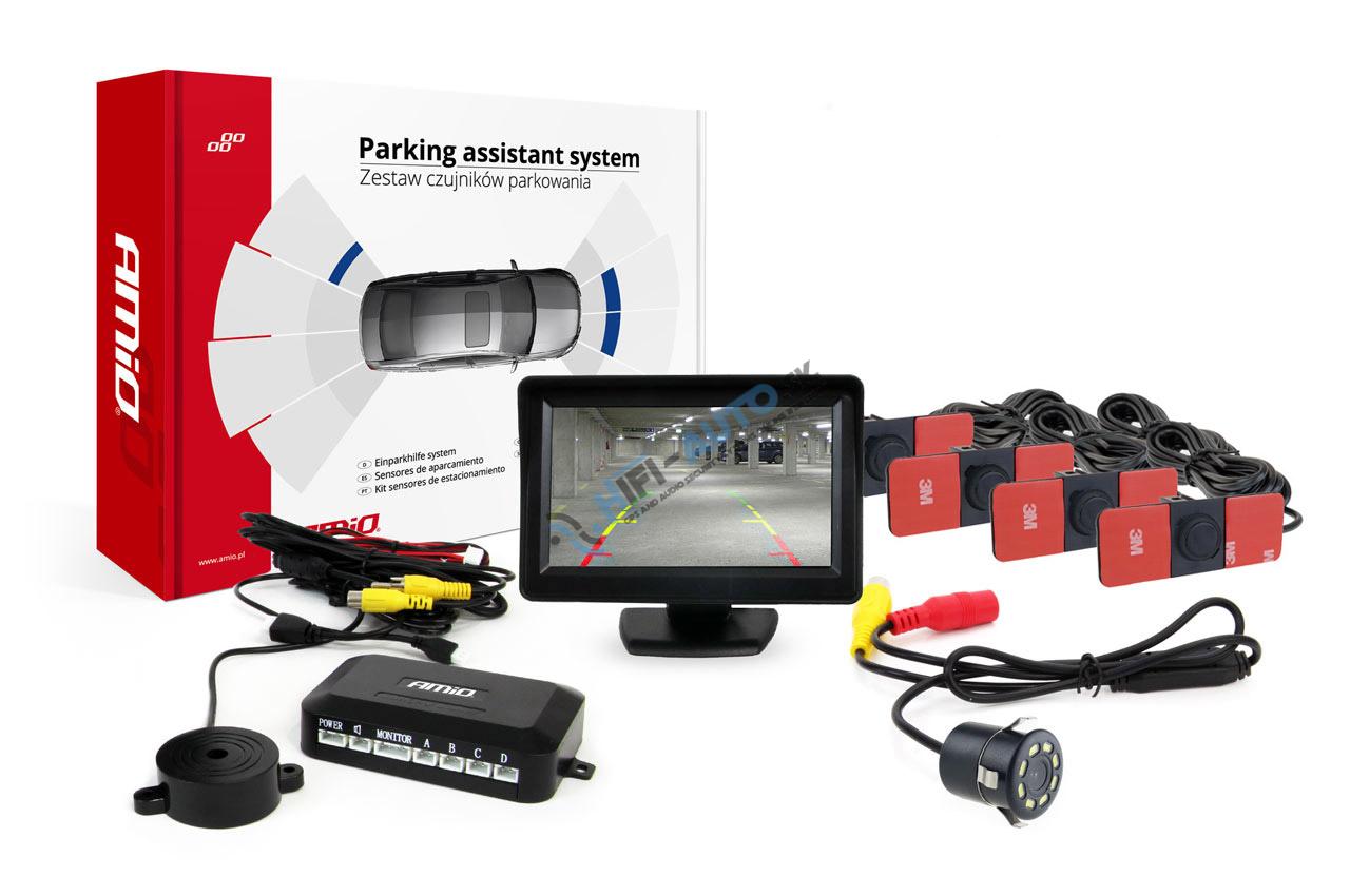 Parkovací asistent AMIO XD-335 S TFT XD-308 NIGHT VISION 16,5mm