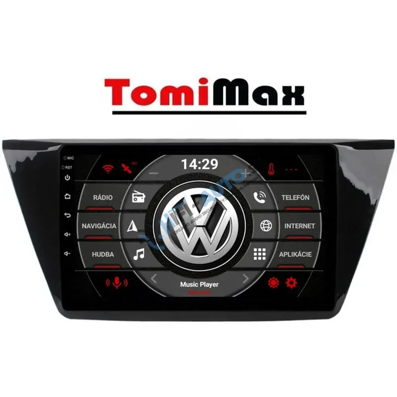 ANDROID 14 VW Touran 2016 autorádio