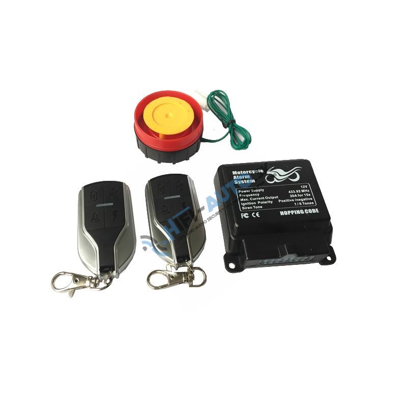 SPY motoalarm s bezdotykovým ovládaním