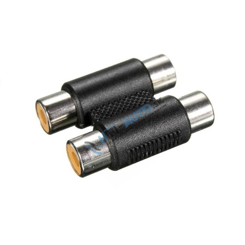 Redukcia 2x RCA (cinch) samice - 2x RCA (cinch) samice