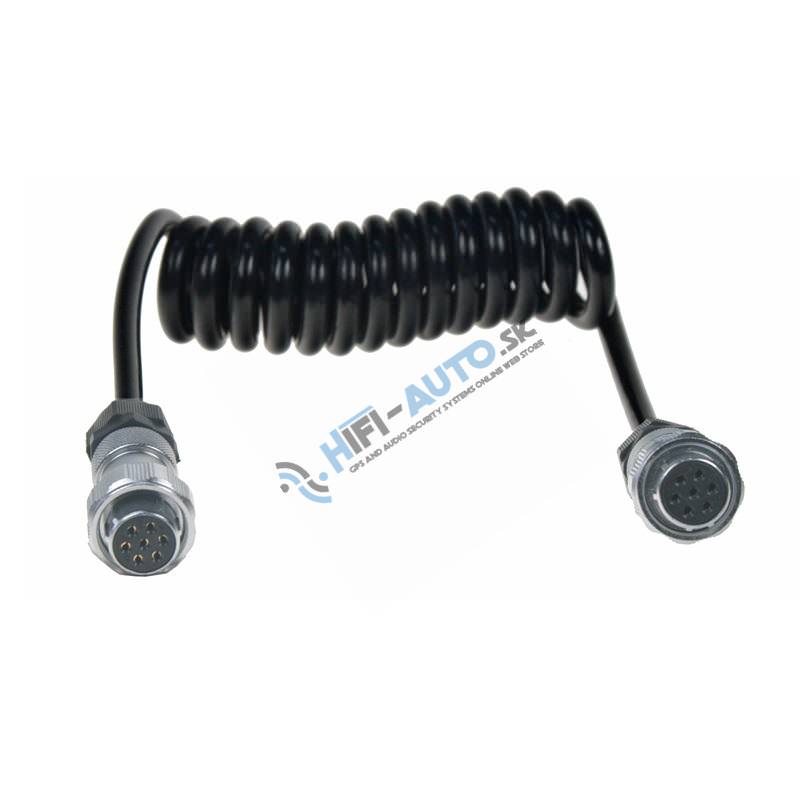 2m 4PIN krútený kábel spojovací pre 2 kamery
