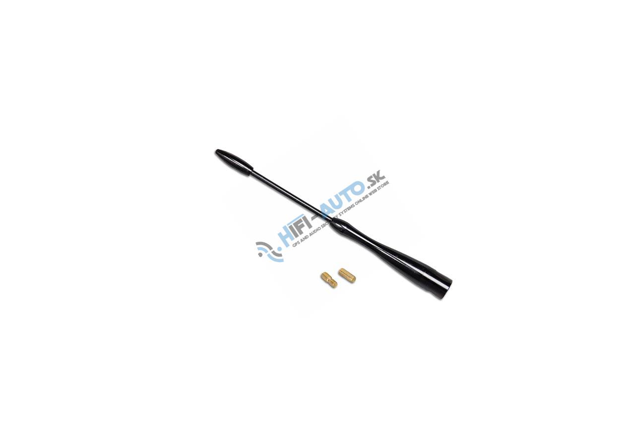 Prút autoantény 16 cm 5/6mm adaptér