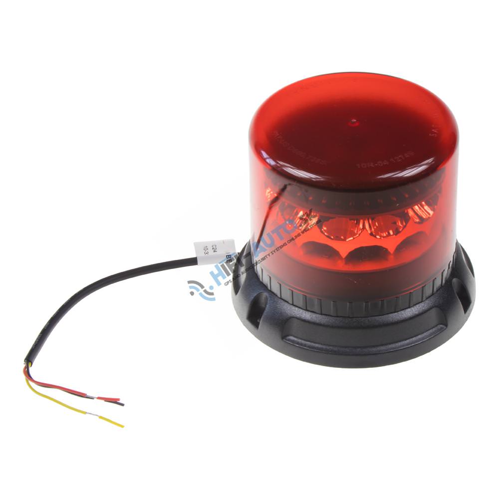 PROFI LED maják 12-24V 24x3W červený 133x86 mm, ECE R10