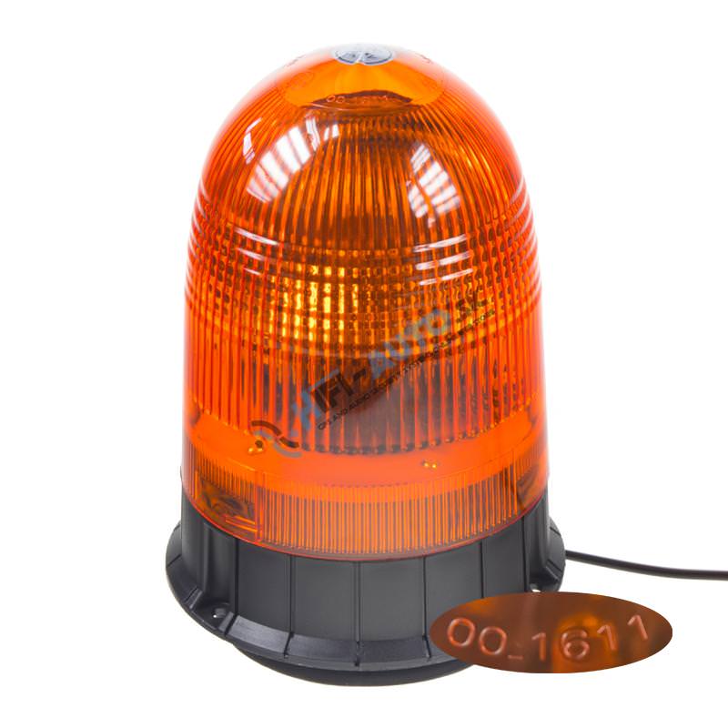 Halogen maják, 12 a 24V, oranžový magnet, ECE R65