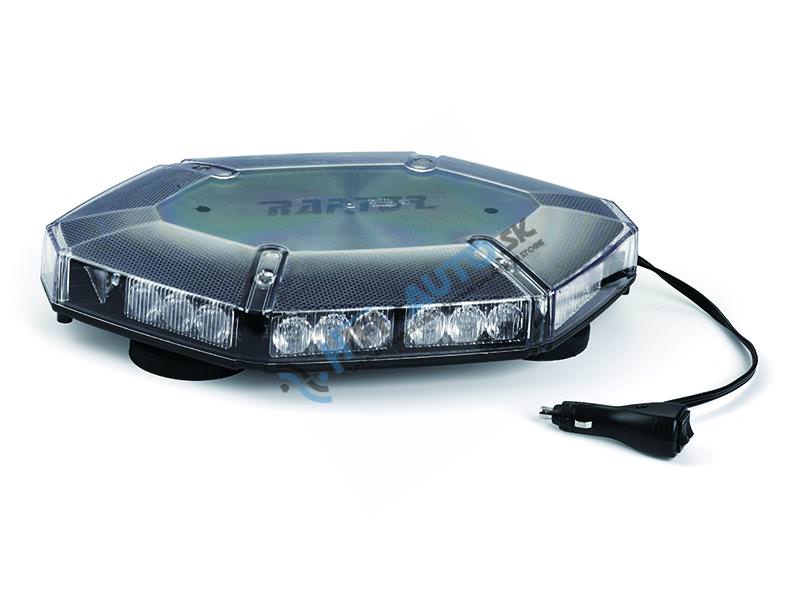 LED rampa 419 mm, oranžová, magnet, 12-24V, ECE R65