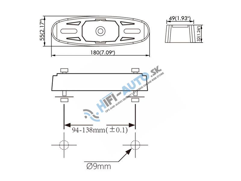 Montážny set pre LED rampy