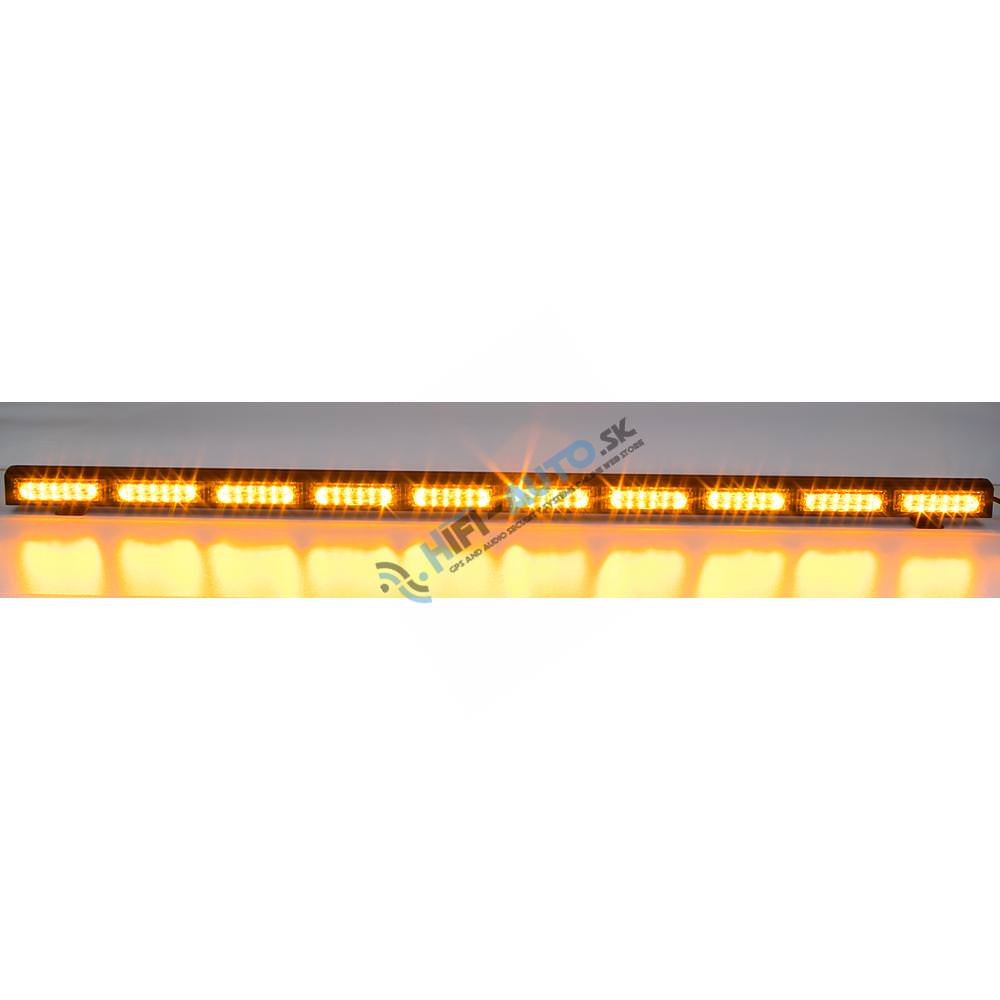 LED alej vodeodolná (IP67) 12-24V, 60xLED 3W, oranžová 1200 mm