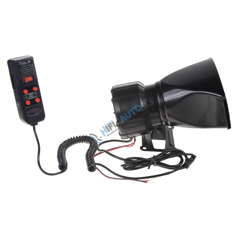 Hobby výstražný systém, siréna 5-tónová, 60 W