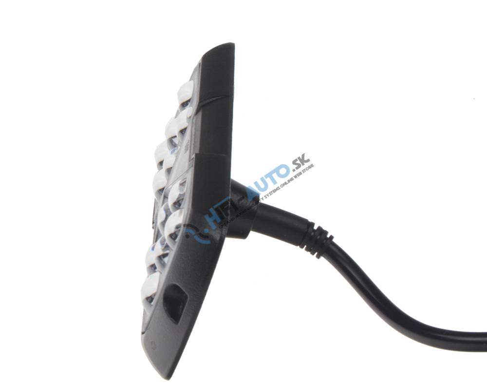 PROFI LED výstražné svetlo 12-24V 11,5W modré, ECE R65 114 x 44 mm