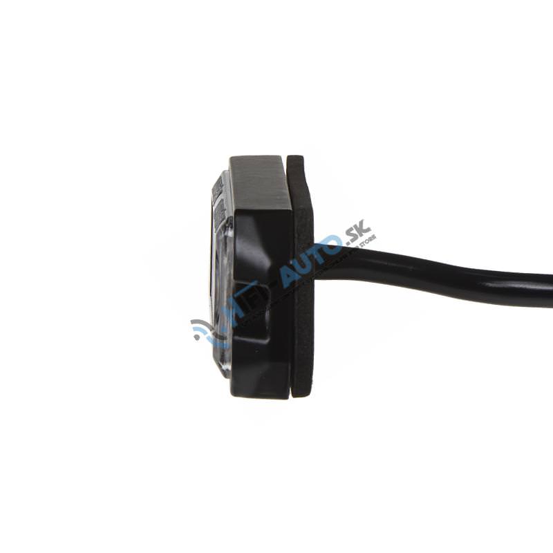 SLIM výstražné LED svetlo vonkajšie, oranžové, 12-24V, ECE R65