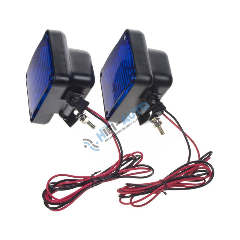 x PREDATOR LED vnútorný, 12V, 10x LED 1W, modrý