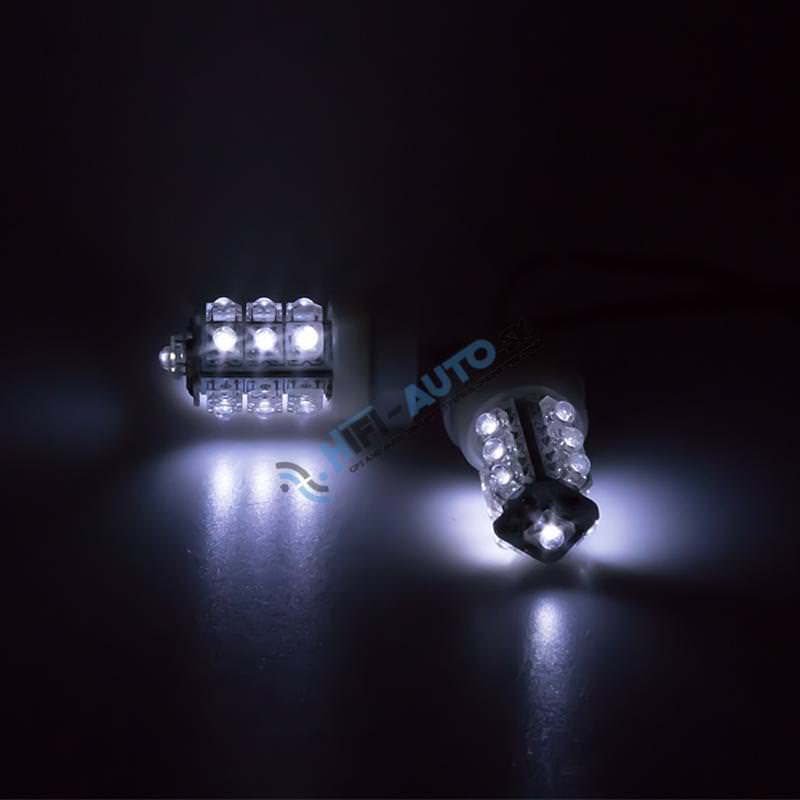 LED stroboskop biely 2ks