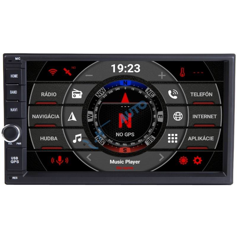 ANDROID 14 2DIN autorádio WIFI, GPS, USB