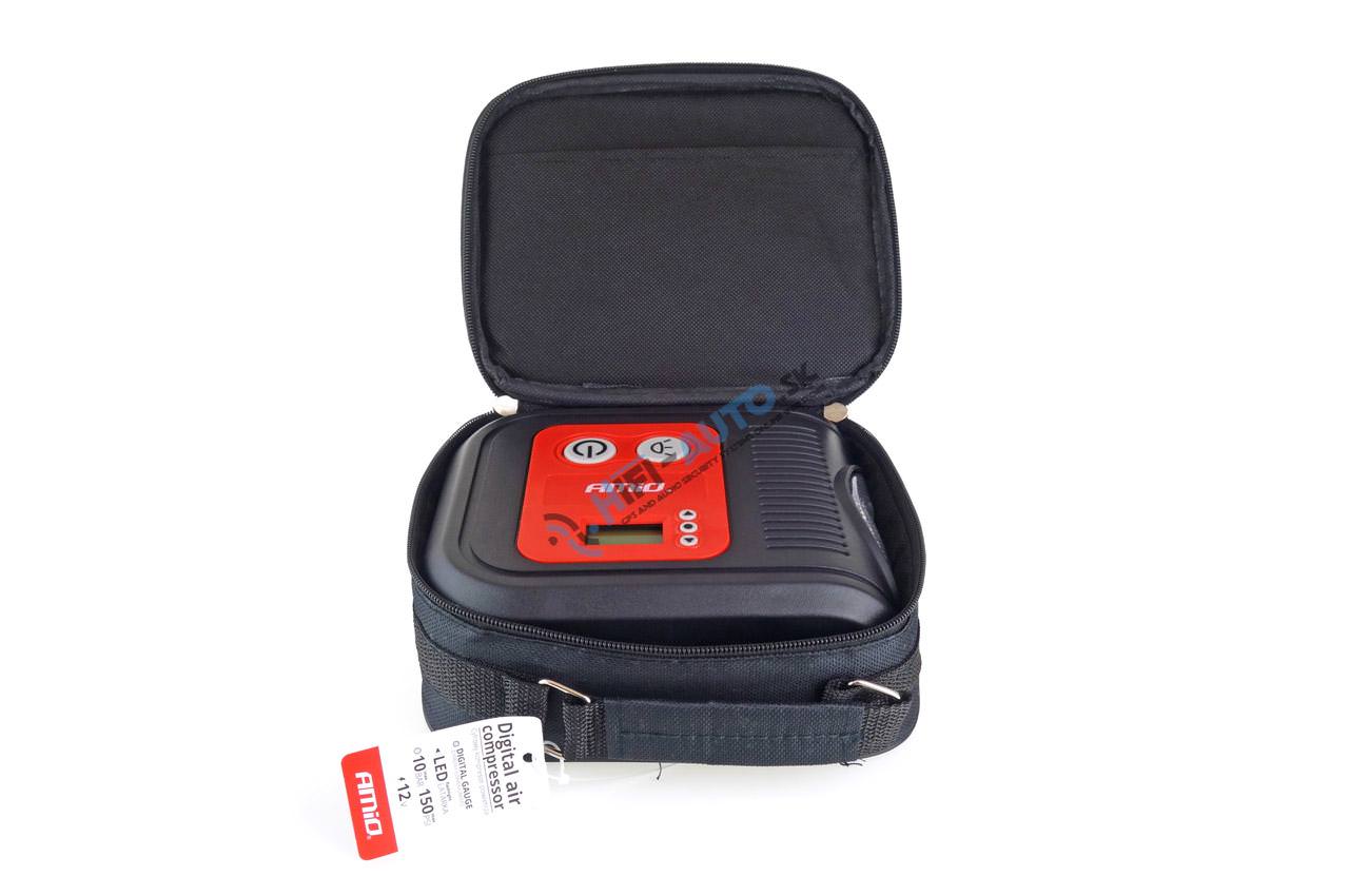 Digitálny kompresor do auta s LED 12V