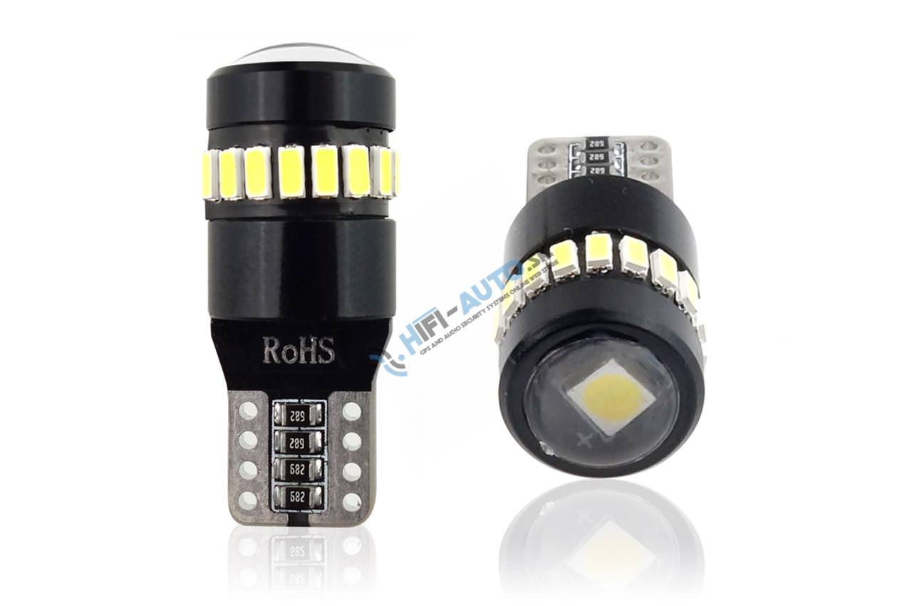 LED žiarovka T10 W5W CANBUS 18SMD 3014 + 1SMD 1SMD White 12V24V