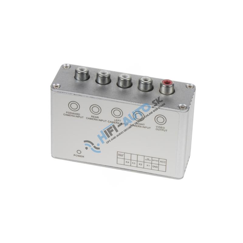 VIDEO prepínač 4IN/1OUT