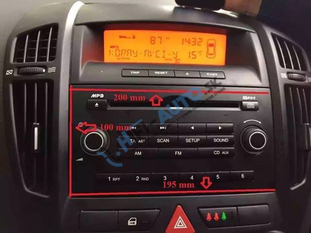 ANDROID 15 Kia Ceed 2007-2009 autorádio