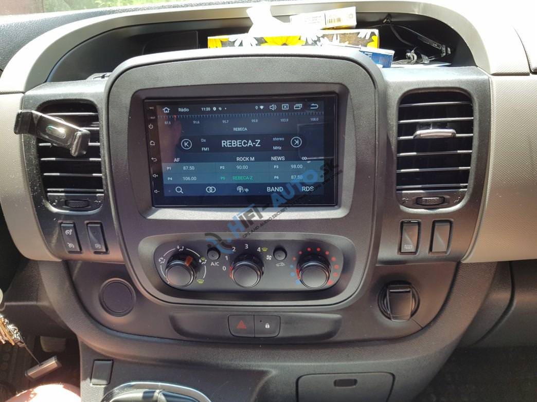 ANDROID 14 Renault Trafic, Opel Vivaro, Fiat Talento autorádio