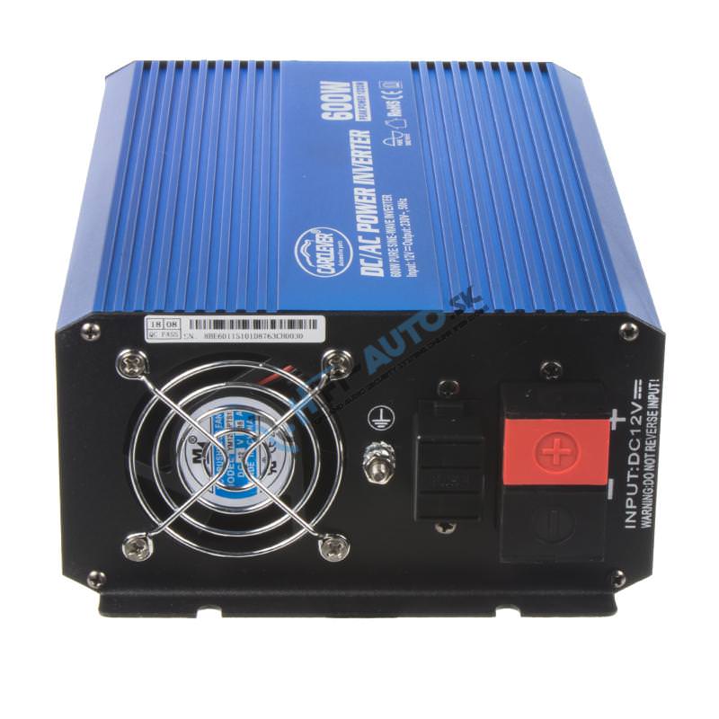 Sínusový menič napätia z 12/230V, 600W