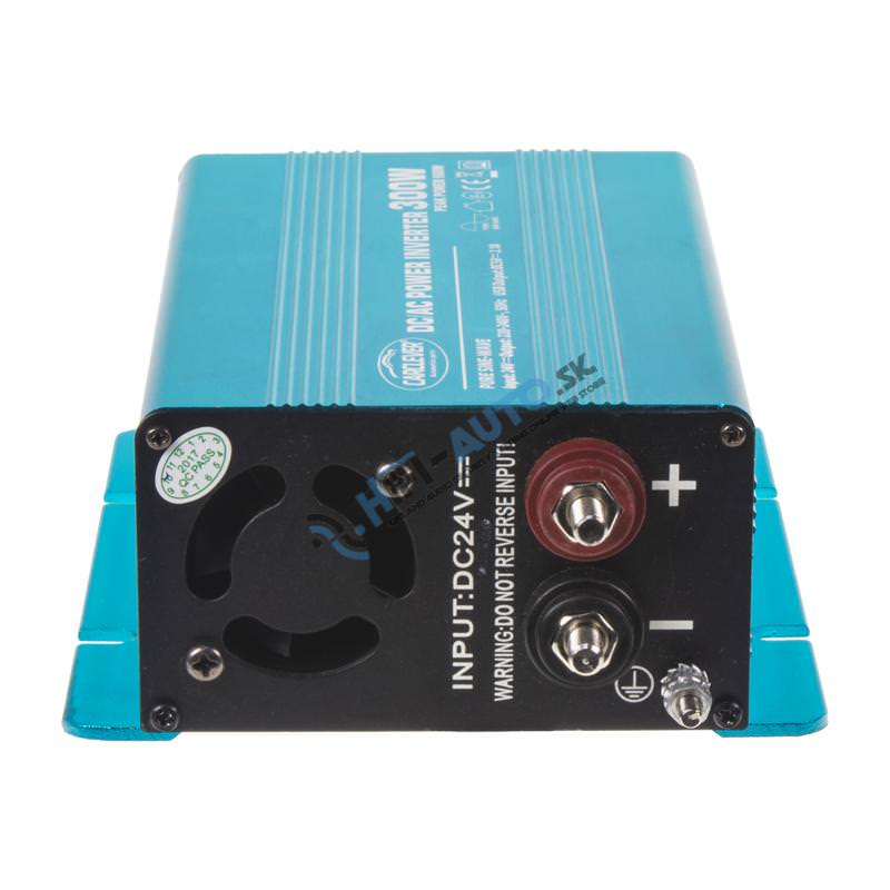 Sínusový menič napätia z 24/230V, 300W