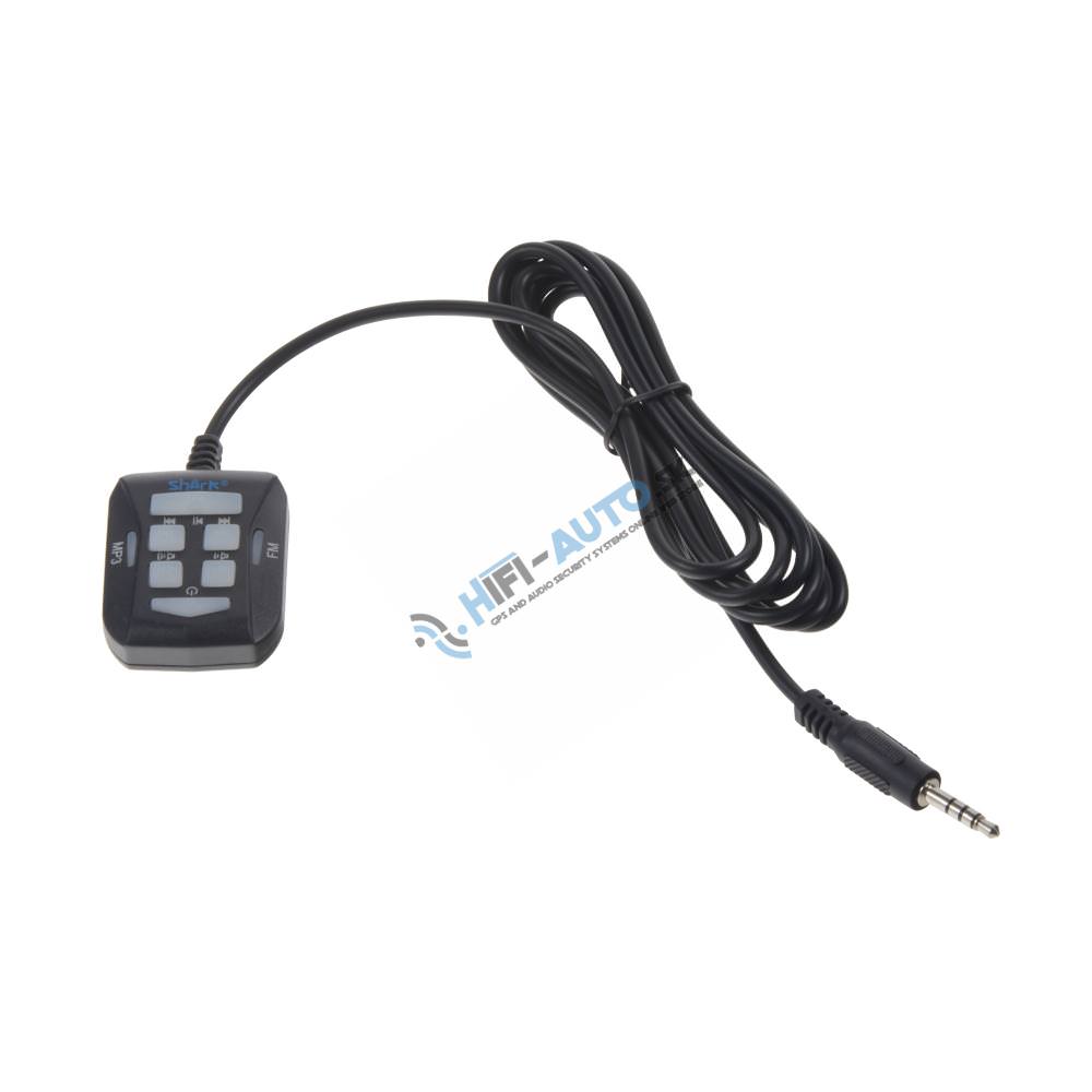 Zvukový systém s reproduktormi na motocykel, skúter, ATV s FM, USB, AUX, BLUETOOTH, farba čierna