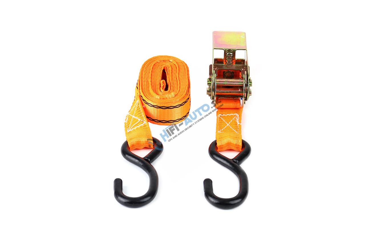 Upínacie pásy s račňou 700kg 25mm 4,5m 4ks BELT-03