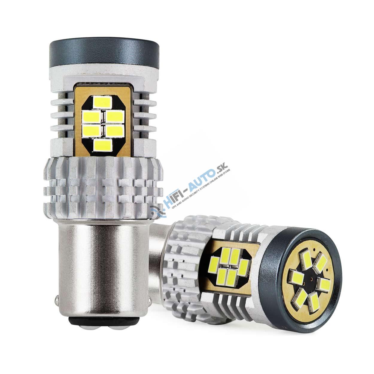 LED žiarovka BAY 15d, 24LED 3020 CANBUS 12V-24V