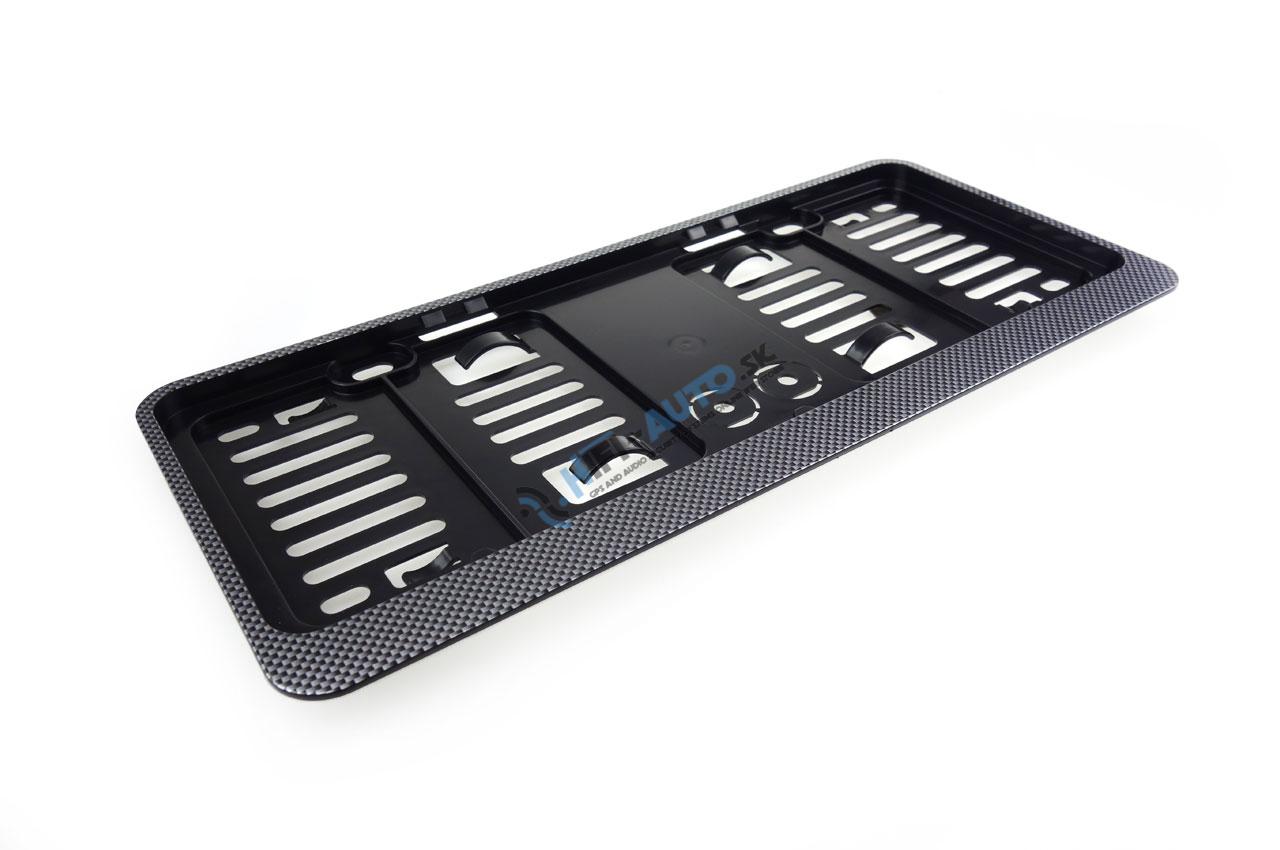 Podložka pod ŠPZ malá - carbon (USA)
