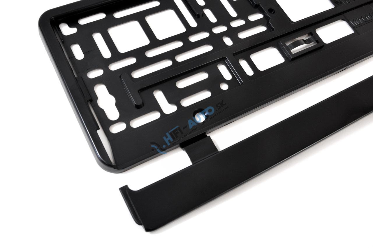 Podložka pod ŠPZ - čierna