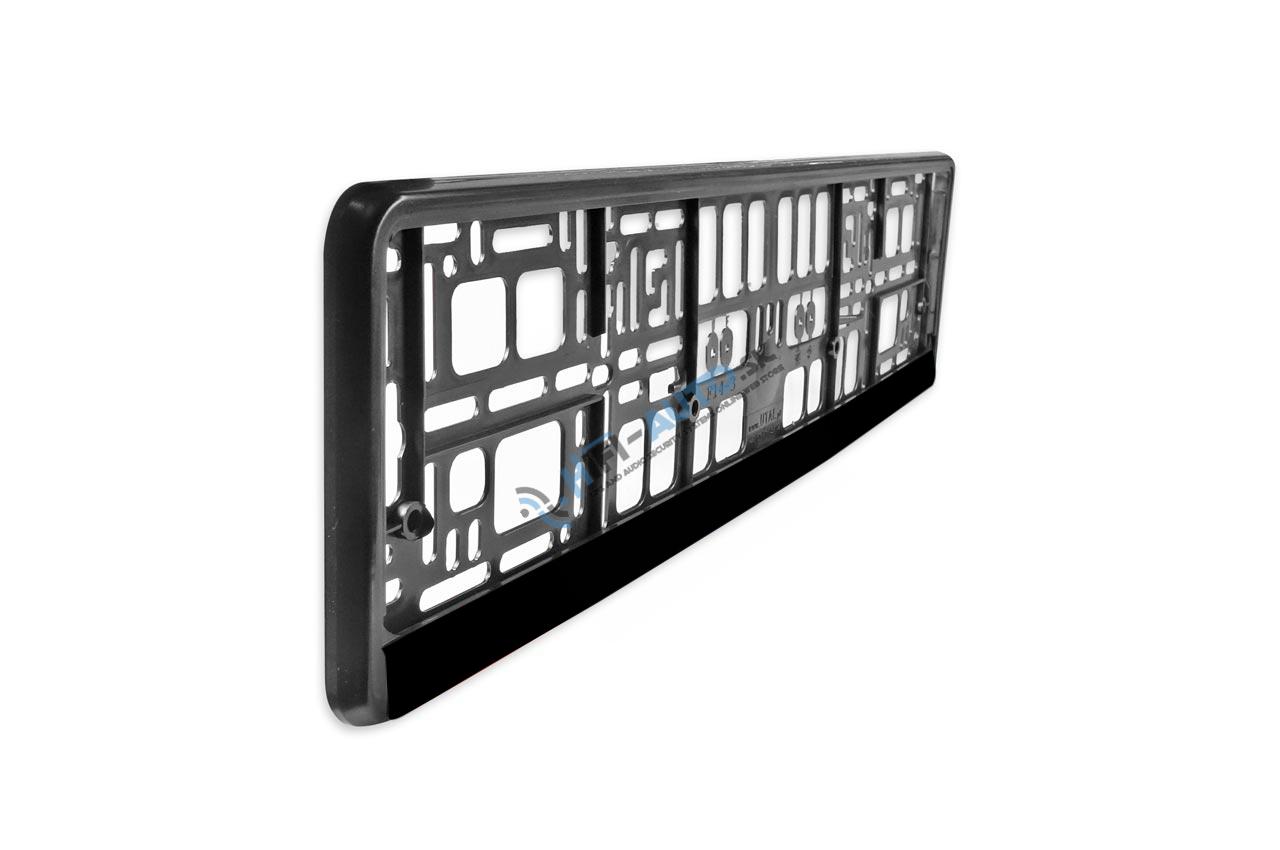 Podložka pod ŠPZ - čierna flexibilna