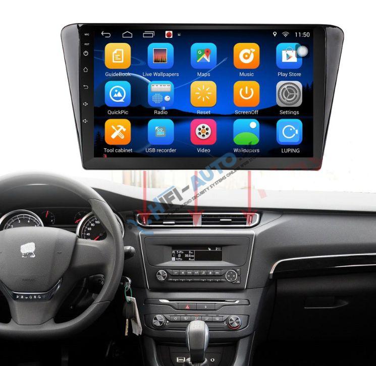 ANDROID 14 Peugeot 408 autorádio