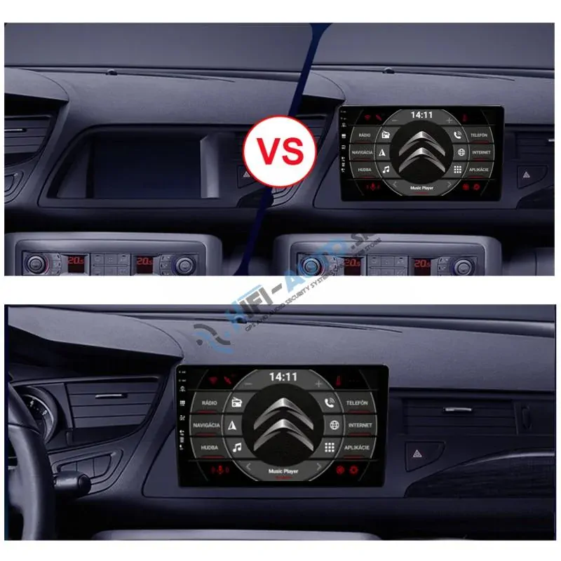 ANDROID 14 Citroen C5 autorádio