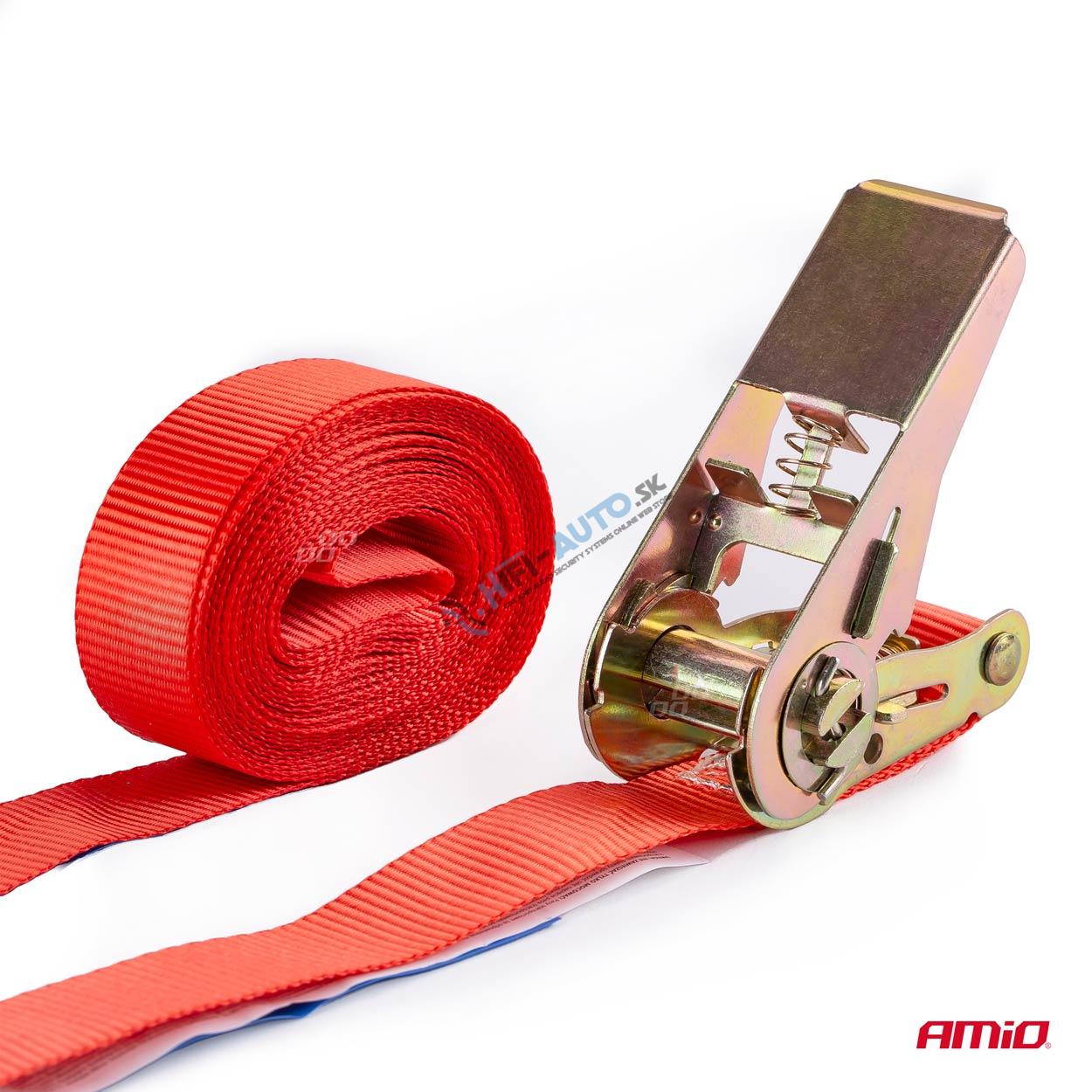 Upínací popruh s račňou 500kg 25mm 5m BELT-05