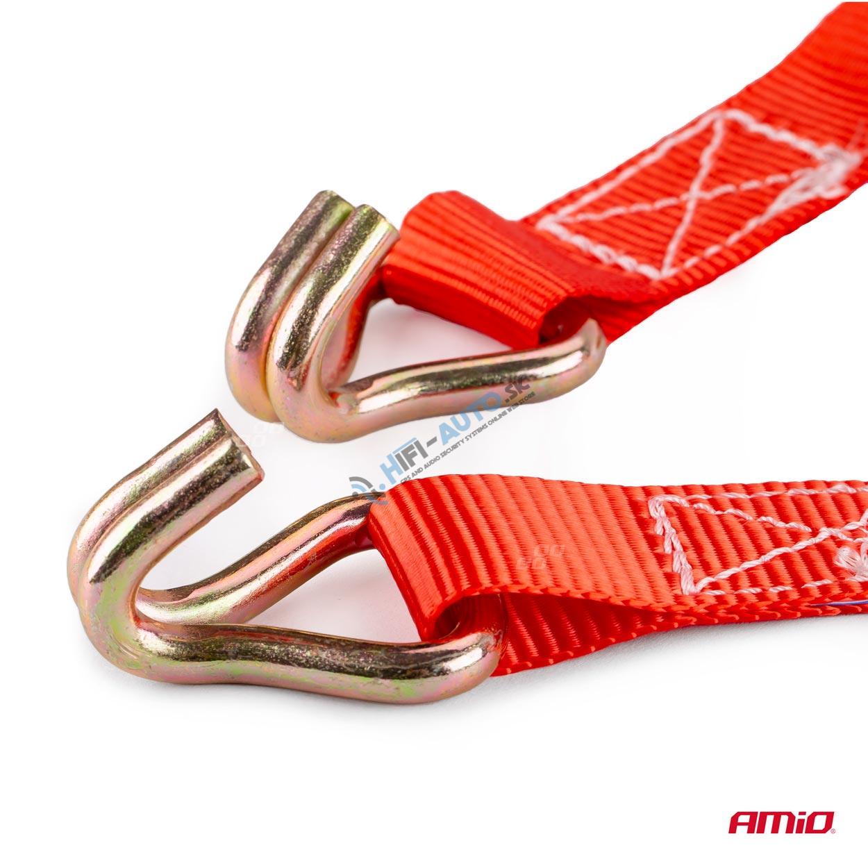 Upínací popruh s račňou 500kg 25mm 4m BELT-06