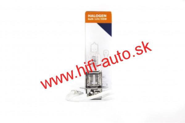 HALOGÉNOVÁ ŽIAROVKA H3 12V, 55W biela