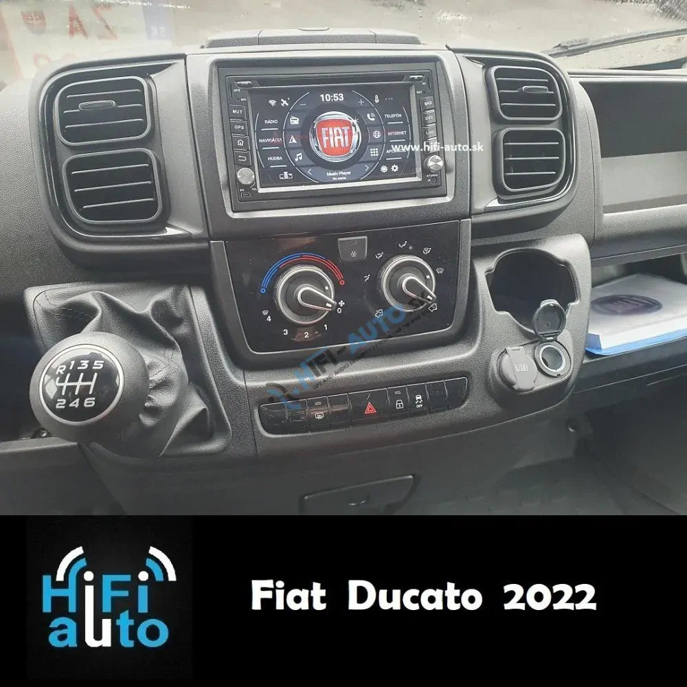 ANDROID 14 Fiat Ducato od 2022 autorádio