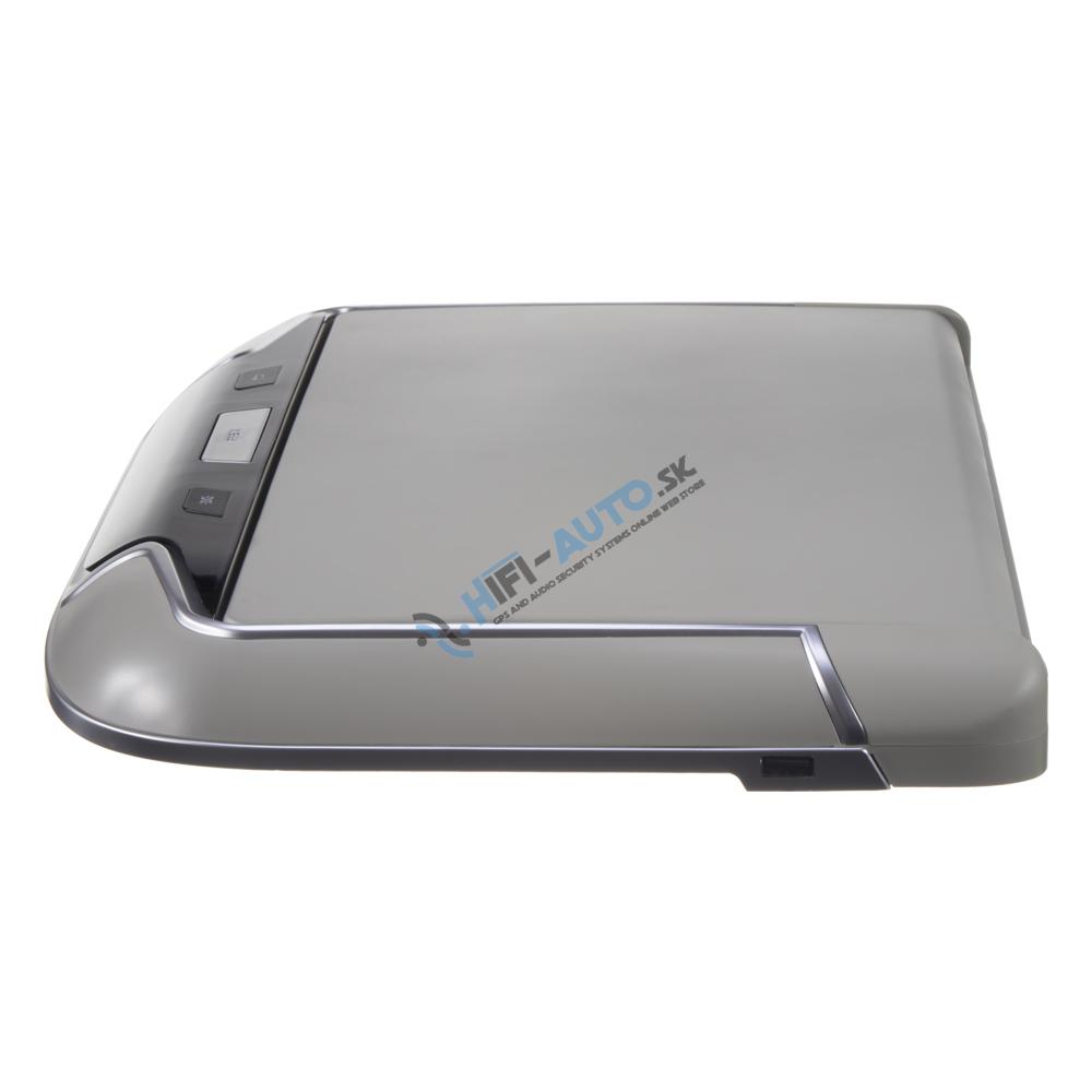 Stropný LCD monitor 13,3" sivý s OS. Android HDMI / USB, diaľkové ovládanie so snímačom pohybu