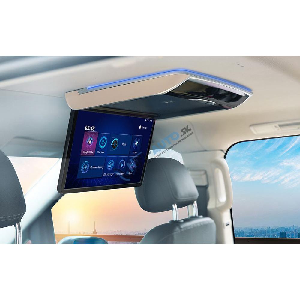 Stropný LCD monitor 14" s OS. Android HDMI / USB, diaľkové ovl. so snímačom pohybu