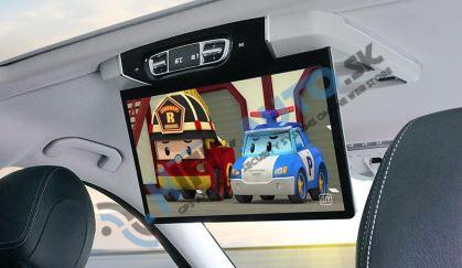 Stropný LCD monitor 15,6" sivý s OS. Android HDMI/USB, pre Mercedes-Benz V260