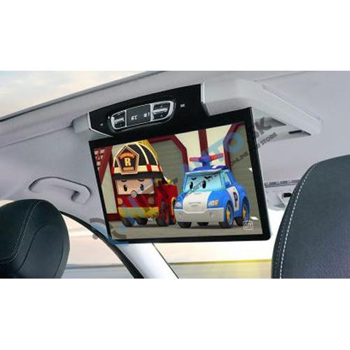 Stropný LCD motorický monitor 15,6" sivý s OS. Android HDMI/USB, pre Mercedes-Benz V260