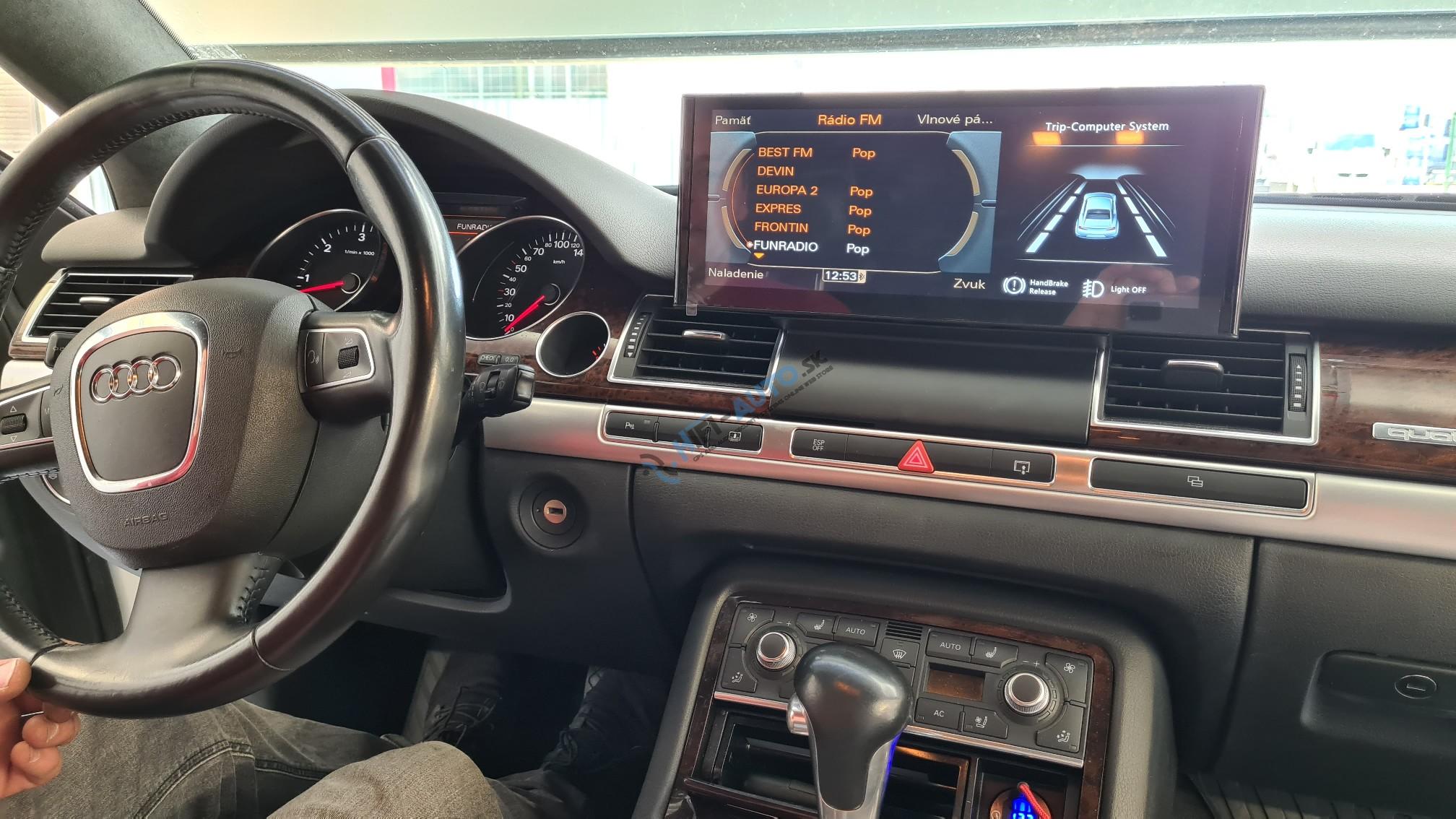 ANDROID 15 Audi A8 autorádio