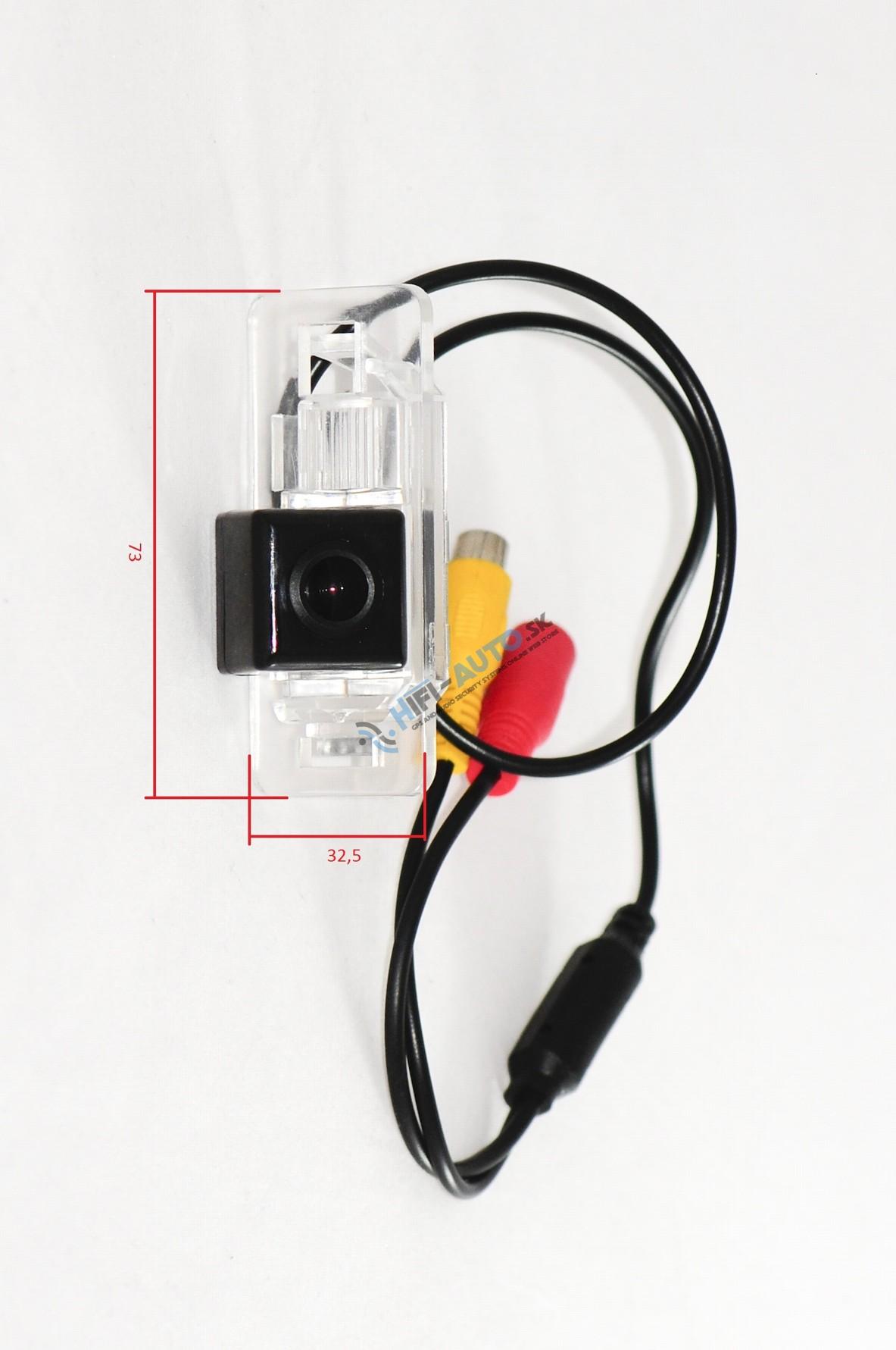 Cúvacia kamera BMW verzia 2. - priesvitná