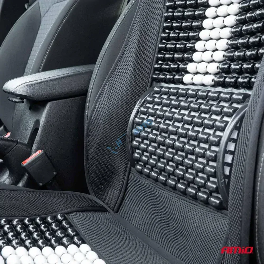 Podložka na sedadlo s opierkou hlavy a bedier 