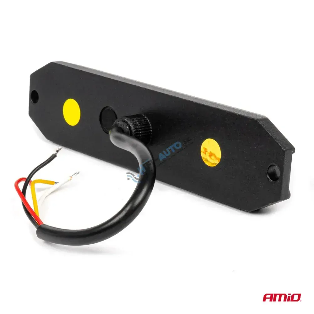 Výstražné osvetlenie oranžové 6x3W LED R65 R10 12/24V IP6K9K